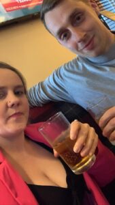 Rosie and her partner